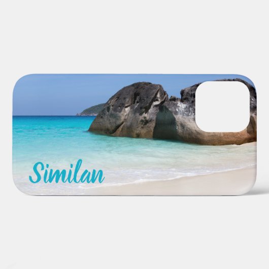 Vergelijkbaar strand Andaman Zee Phuket Thailand c Case-Mate iPhone Case (Achterkant (horizontaal))