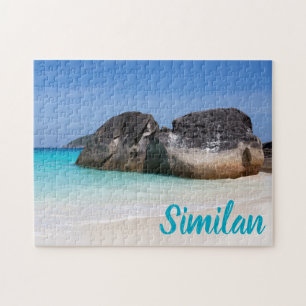 Vergelijkbaar strand Andaman Zee Phuket Thailand c Legpuzzel