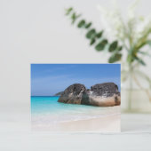 Vergelijkbaar strand Andaman Zee Thailand Poster c Briefkaart (Staand voorkant)