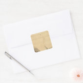 Vergelijkend Uitzicht Vierkante Sticker (Envelop)