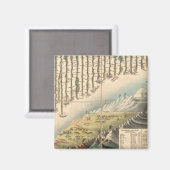 Vergelijkende hoogten van de belangrijkste bergen magneet (Voorkant / Achterkant)