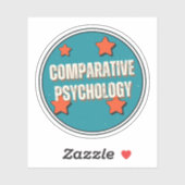 Vergelijkende Psychologie Sticker (Vel)