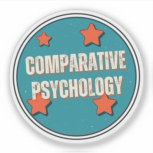 Vergelijkende Psychologie Sticker