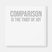 Vergelijking is de dief van Joy Magneet (Voorkant)