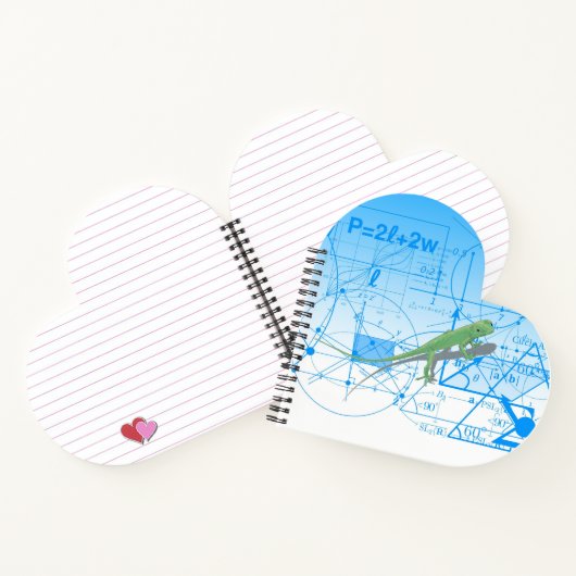 Vergelijking met kleurstoffen Geometrische Design  Notitieboek (Binnen)