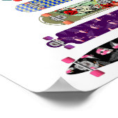 Vergelijking skateboardgrootte poster (Hoek)