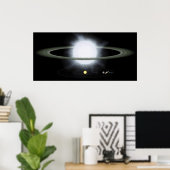 Vergelijking van de grootte van een hyperreuzenste poster (Thuiskantoor)