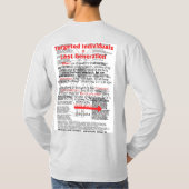 vergelijking van de laatste generatie t-shirt (Achterkant)