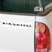 Vergelijking_van_Drake Bumpersticker (Op Truck)