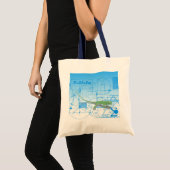 Vergelijking van geometrische Design hagedis Tote Bag (Voorkant (product))