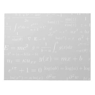 Vergelijking van het Notitieblok van de Wiskunde e