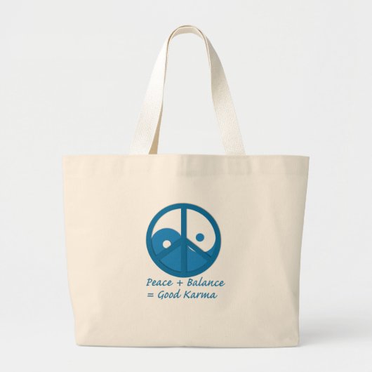 Vergelijking voor Good Karma Grote Tote Bag (Voorkant)