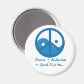 Vergelijking voor Good Karma Magneet (Voorkant / Achterkant)
