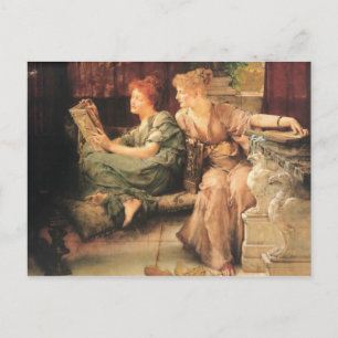 Vergelijkingen door Lawrence Alma-Tadema Briefkaart