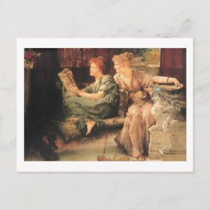 Vergelijkingen door Lawrence Alma-Tadema Briefkaart