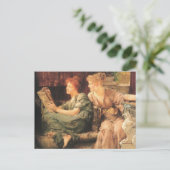 Vergelijkingen in detail door Lawrence Alma-Tadema Briefkaart (Staand voorkant)