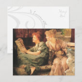 Vergelijkingen in detail door Lawrence Alma-Tadema Briefkaart (Voorkant / Achterkant)