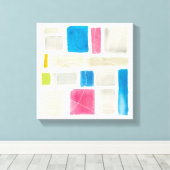 Vergelijkt III Abstracte afdrukken | Sue Schlabach (Insitu (Houten vloer))