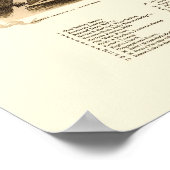 Vergennes, VT Panoramische Kaart - 1890 Poster (Hoek)