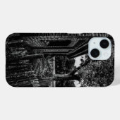 Vergeten Boerderij zwart-wit Case-Mate iPhone Case (Achterkant (horizontaal))