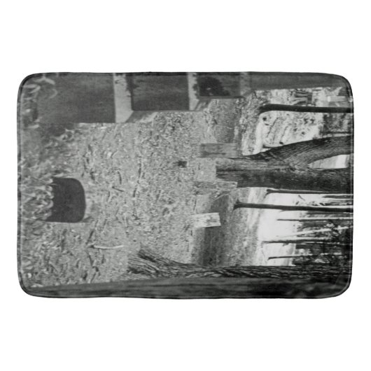 vergeten grave badmat (Voorkant)