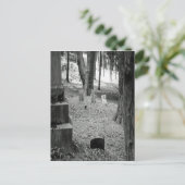 vergeten grave briefkaart (Staand voorkant)