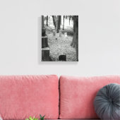 vergeten grave canvas afdruk (Insitu (Woonkamer))