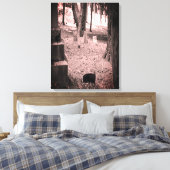 vergeten grave canvas afdruk (Insitu (Slaapkamer))