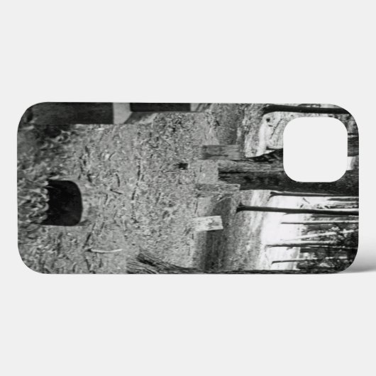 vergeten grave Case-Mate iPhone case (Achterkant (horizontaal))