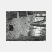 vergeten grave fleece deken (Voorkant (Horizontaal))