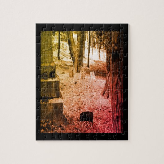 vergeten grave legpuzzel (Verticaal)
