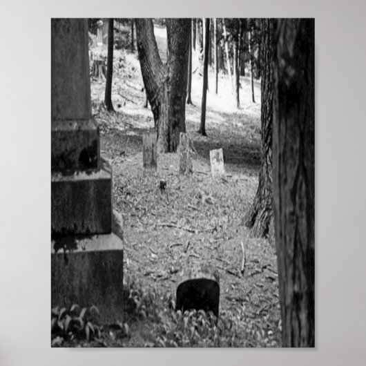 vergeten grave poster (Voorkant)