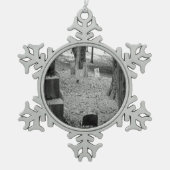 vergeten grave tin sneeuwvlok ornament (Voorkant)