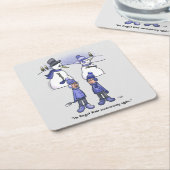 Vergeten Jubileum Papieren Onderzetters (Schuin)