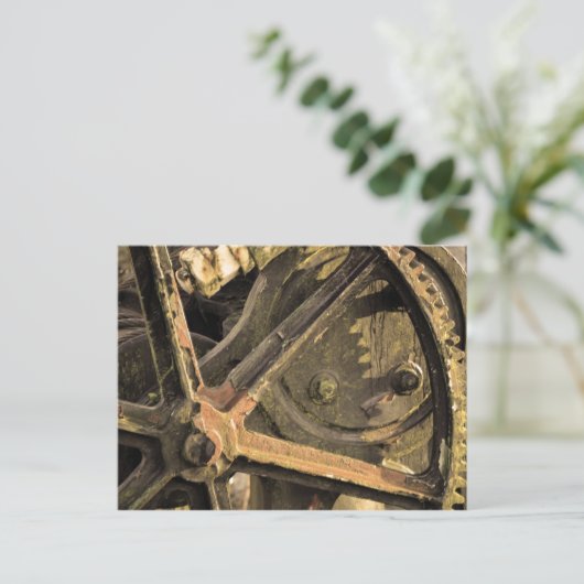 vergeten kraan briefkaart (Staand voorkant)