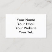 vergeten kraan visitekaartje (Achterkant)