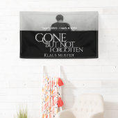 Vergeten maar niet onvergeten - Donker Spandoek (Insitu)