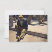 Vergeten Man van Maynard Dixon Bedankkaart (Voorkant)