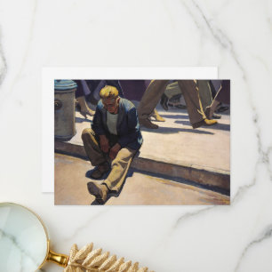 Vergeten Man van Maynard Dixon Bedankkaart