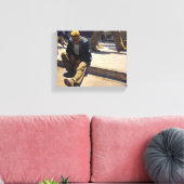 Vergeten Man van Maynard Dixon Canvas Afdruk (Insitu (Woonkamer))