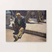 Vergeten Man van Maynard Dixon Legpuzzel (Horizontaal)