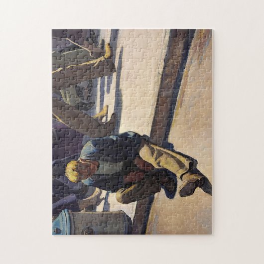 Vergeten Man van Maynard Dixon Legpuzzel (Verticaal)