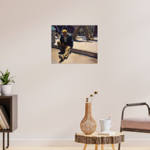 Vergeten Man van Maynard Dixon Poster