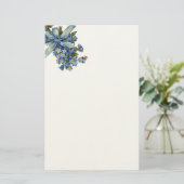 VERGETEN ME NIET BRIEFPAPIER (Staand voorkant)