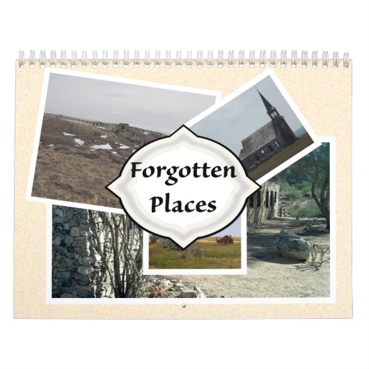 Vergeten plaatsen kalender (Hoes)