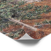 vergeten poort, door Darlene P. Coltrain Poster (Hoek)