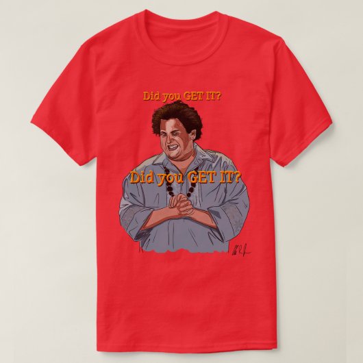 Vergeten Sarah Marshall heb je IT Tshirt (Design voorkant)