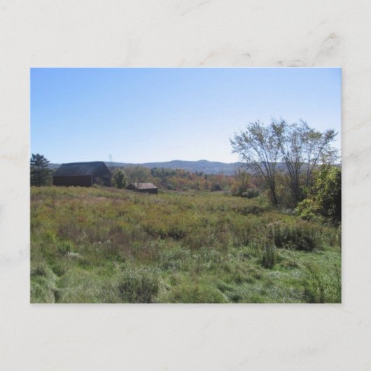 vergeten schuur briefkaart (Voorkant)