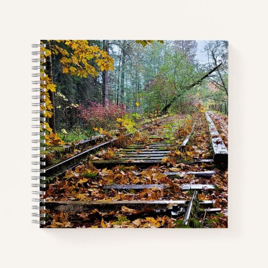 vergeten spoor notitieboek (Voorkant)