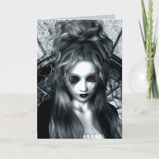 Vergeten Tempest Gothic Wenskaart Kaart (Voorkant)